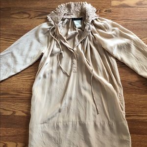 Weekend Max Mara long sleeve silky blush top